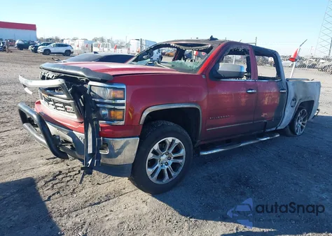 2015 Chevrolet Silverado 1500 2Lz from USA, damaged, VIN 3GCUKSEC4FG178346